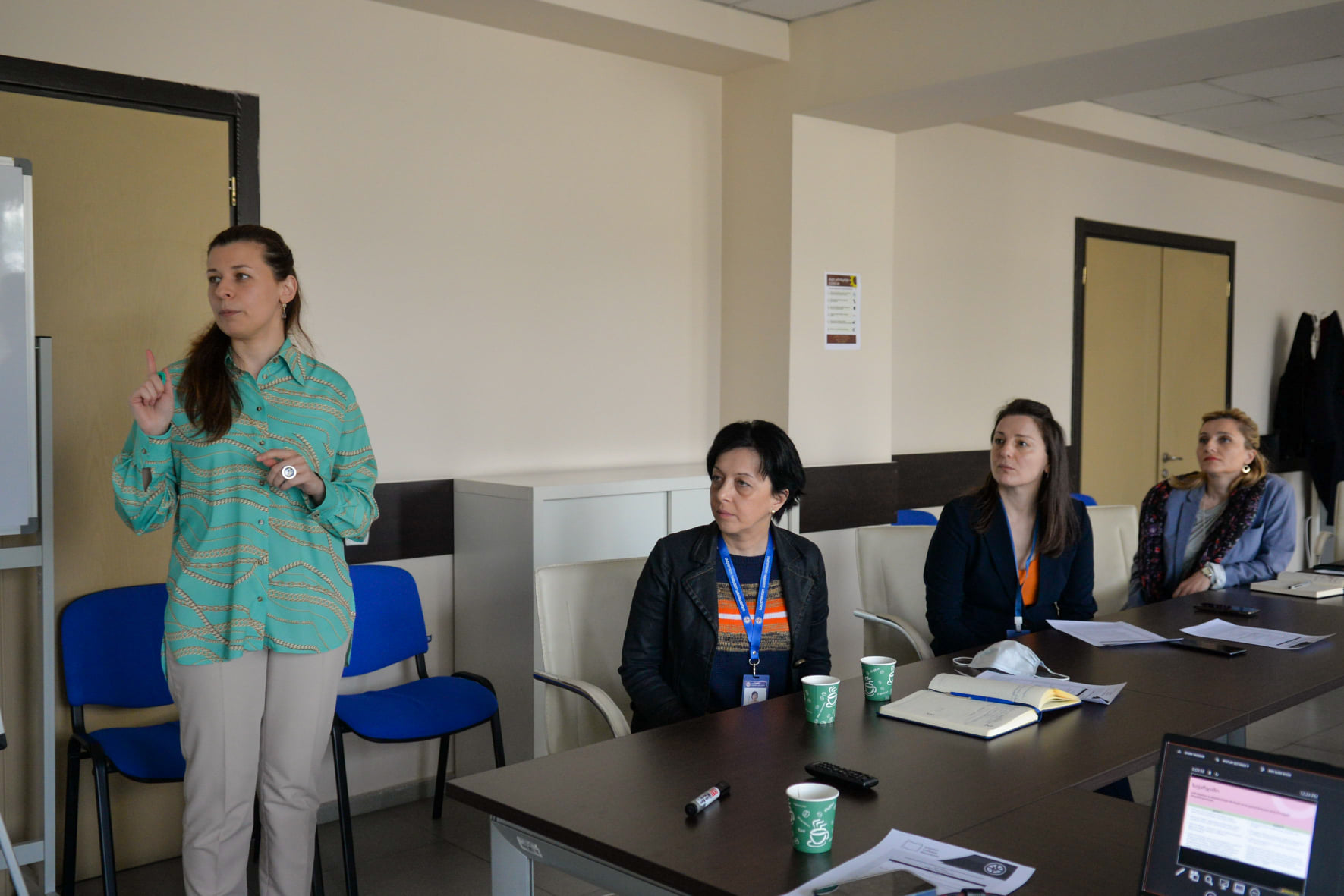  მედიასა და საზოგადოებასთან ურთიერთობის სამსახურის თანამშრომლებისთვის პროფესიული ტრენინგი ჩატარდა